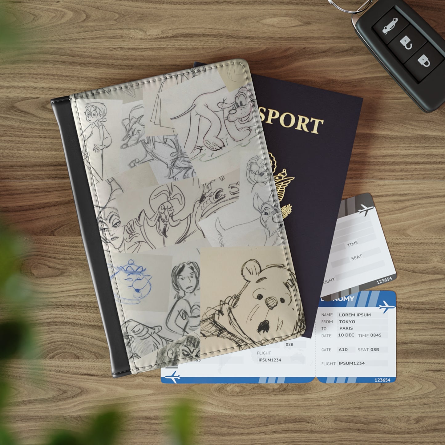 The Sketches Passport Cover
