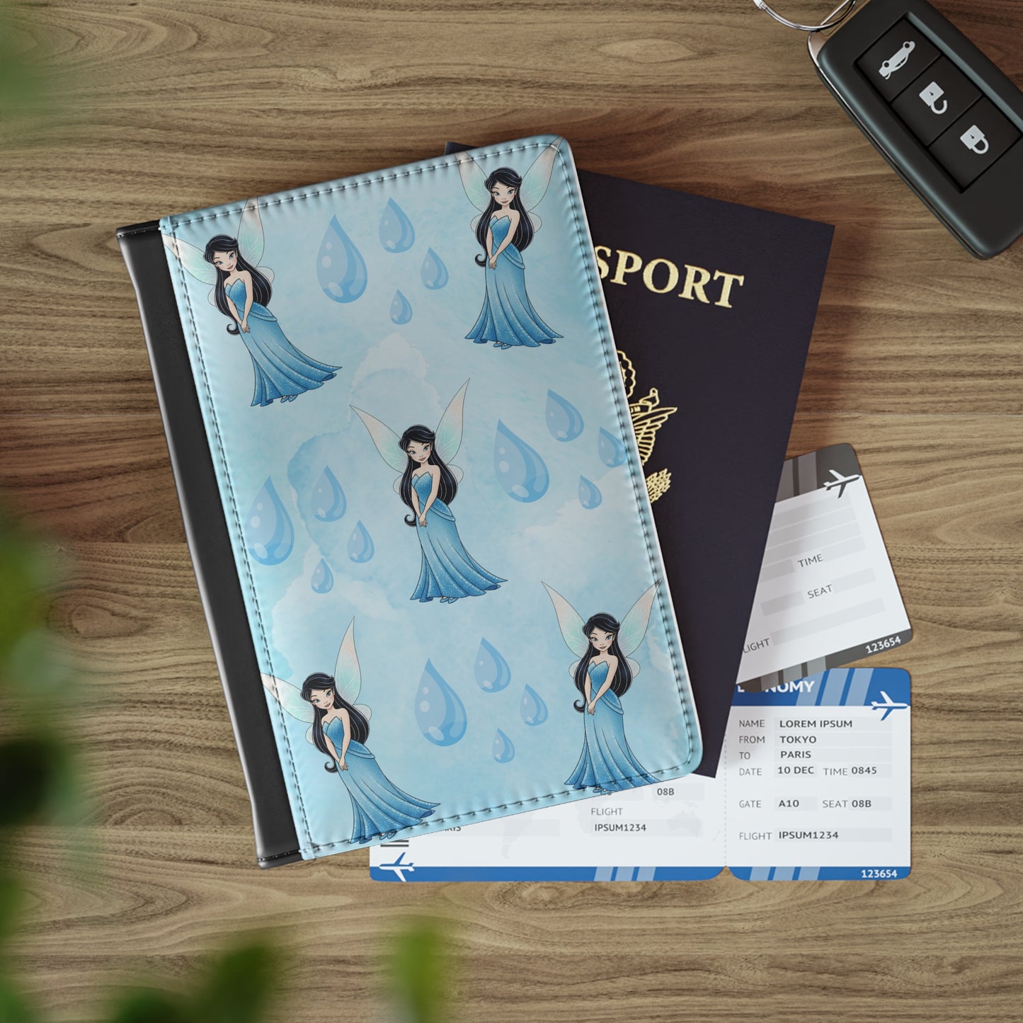 The Misty Passport Cover