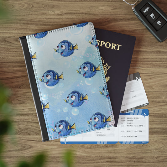 The Blue Tang Passport Cover