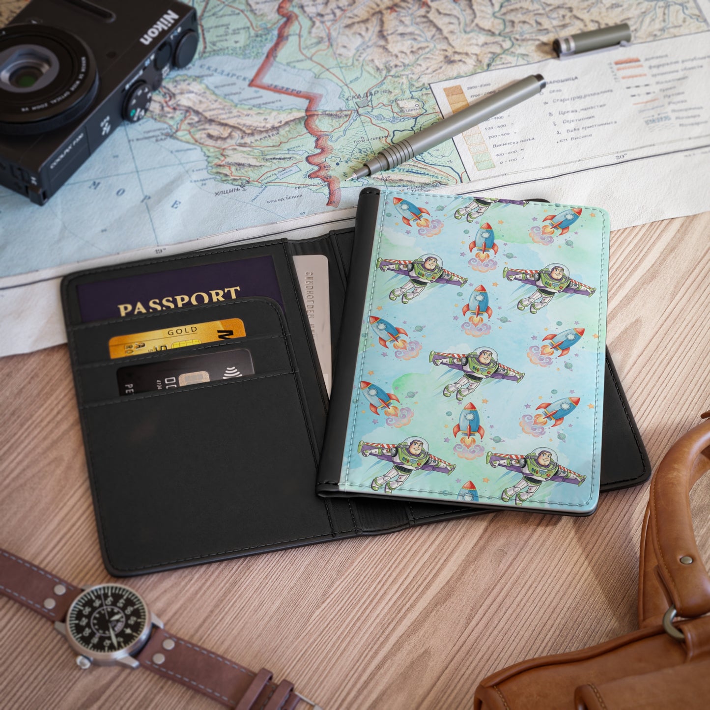 The To Infinity And Beyond Passport cover