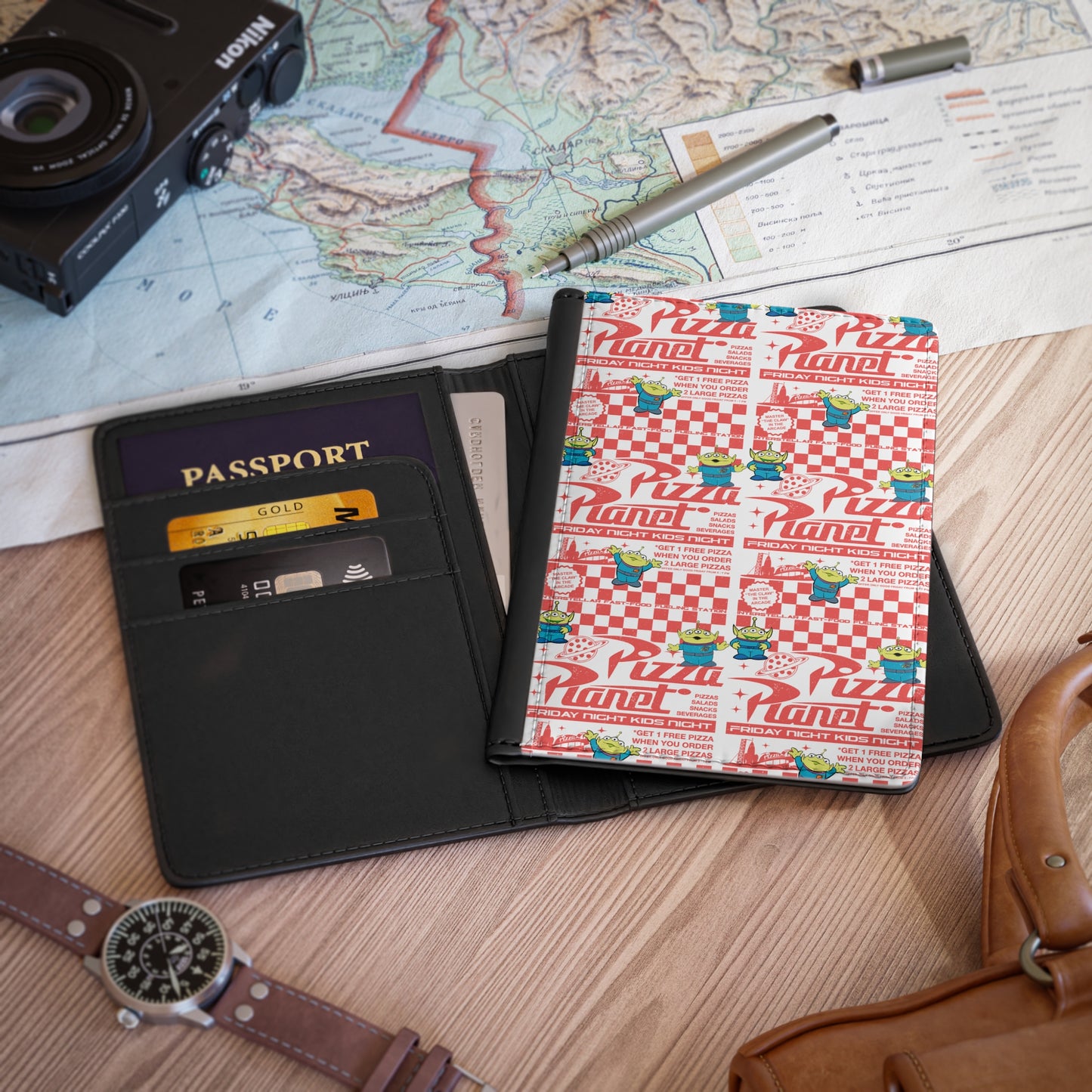 The Pizza Box Passport cover