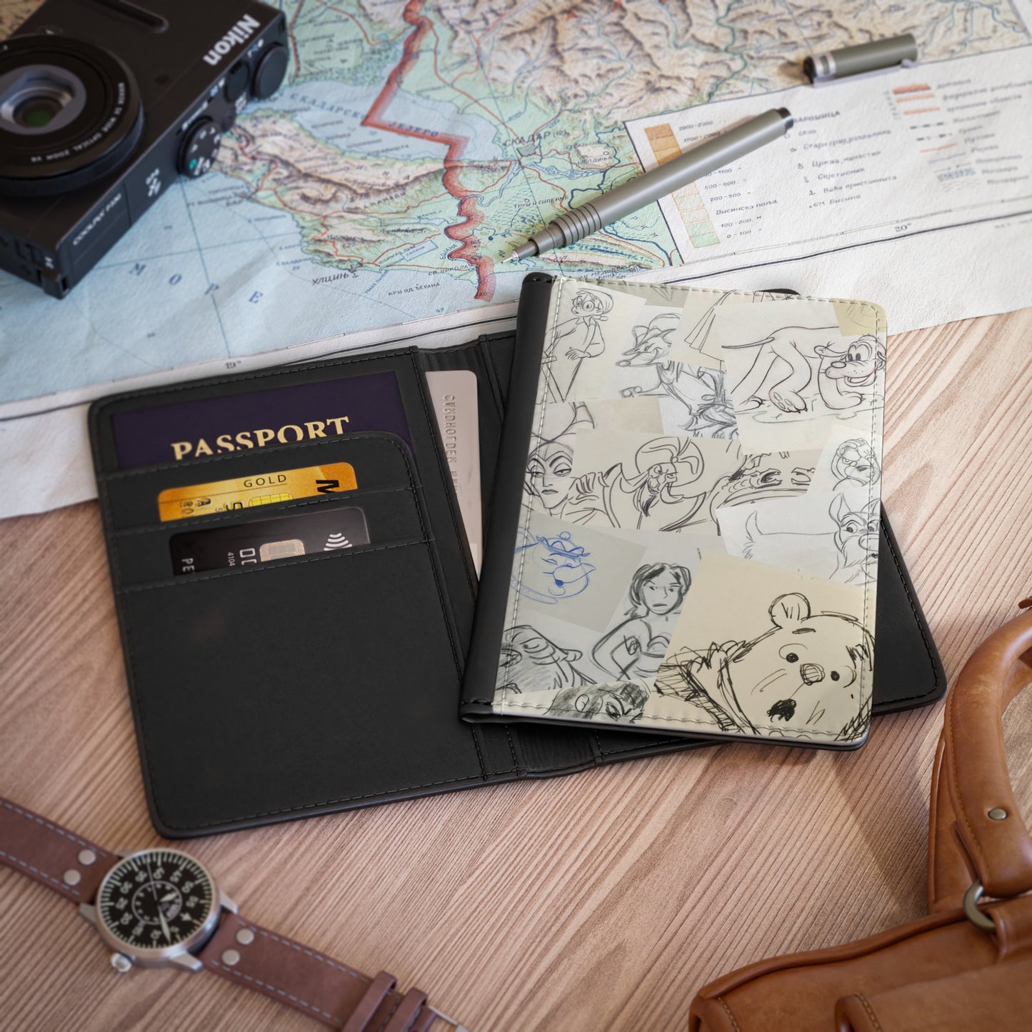 The Sketches Passport Cover