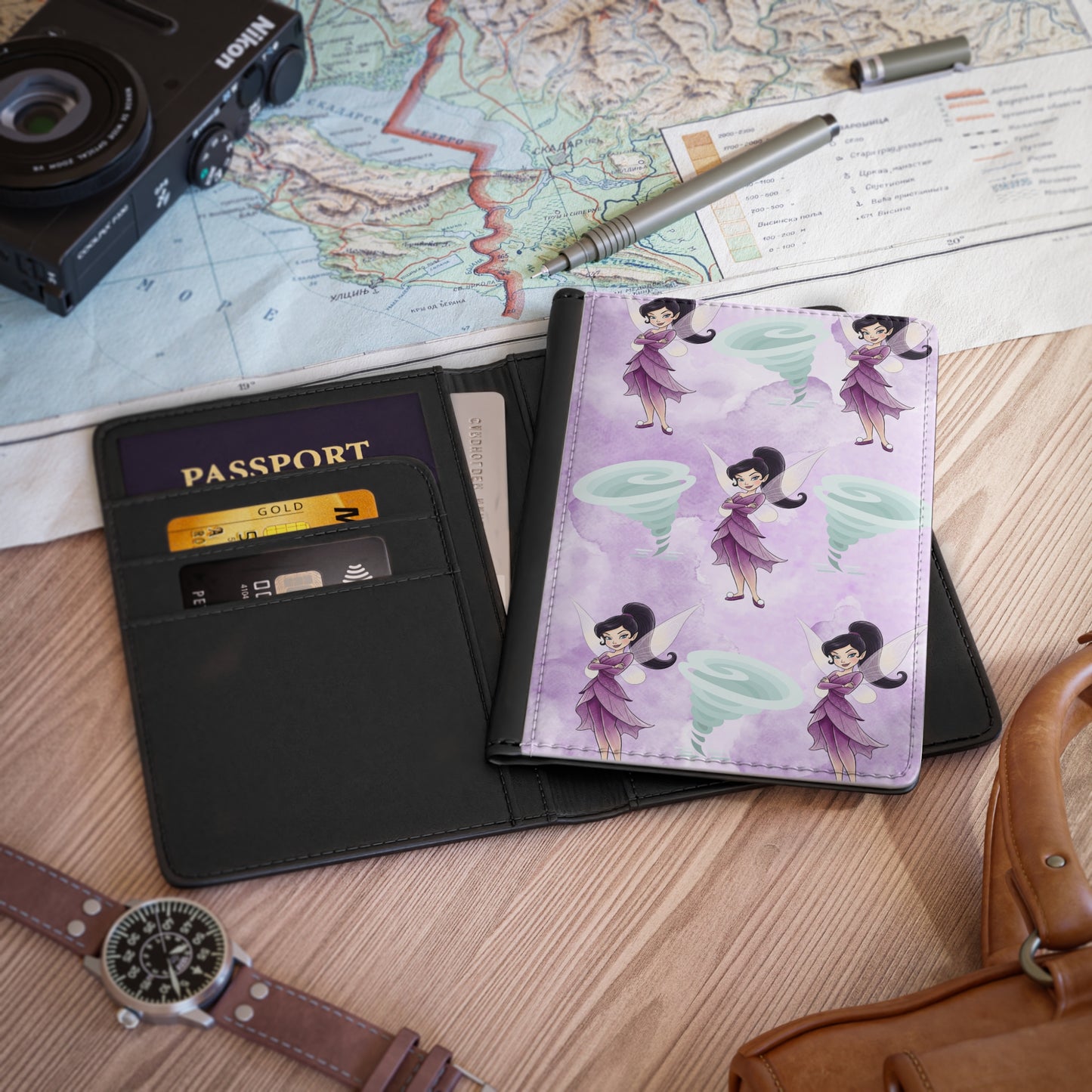 The Vidi Passport cover
