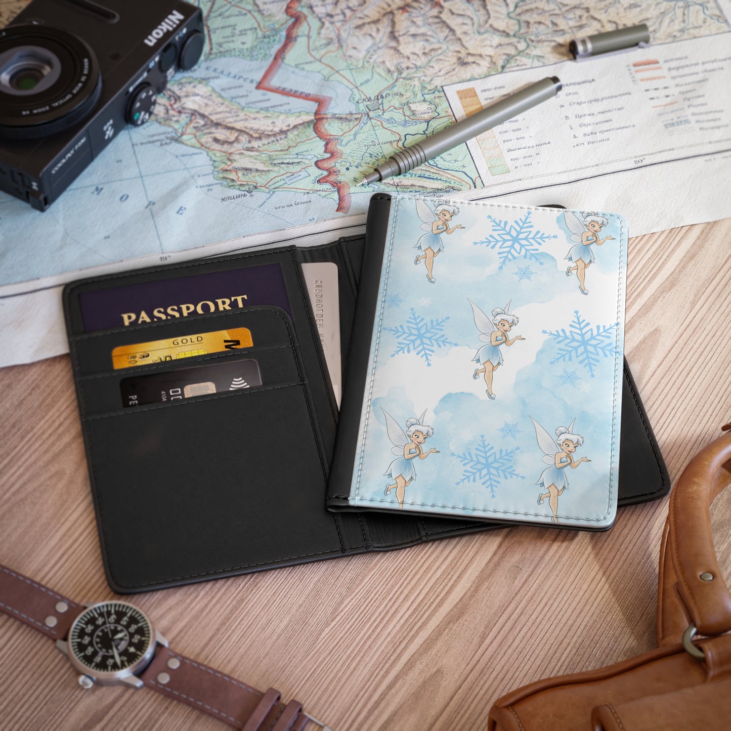 The Icy Passport cover